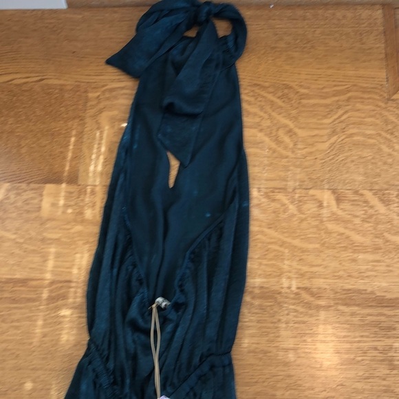 NWT Show Me Your Mumu Green Halter Maxi Prom Dress - Picture 6 of 7